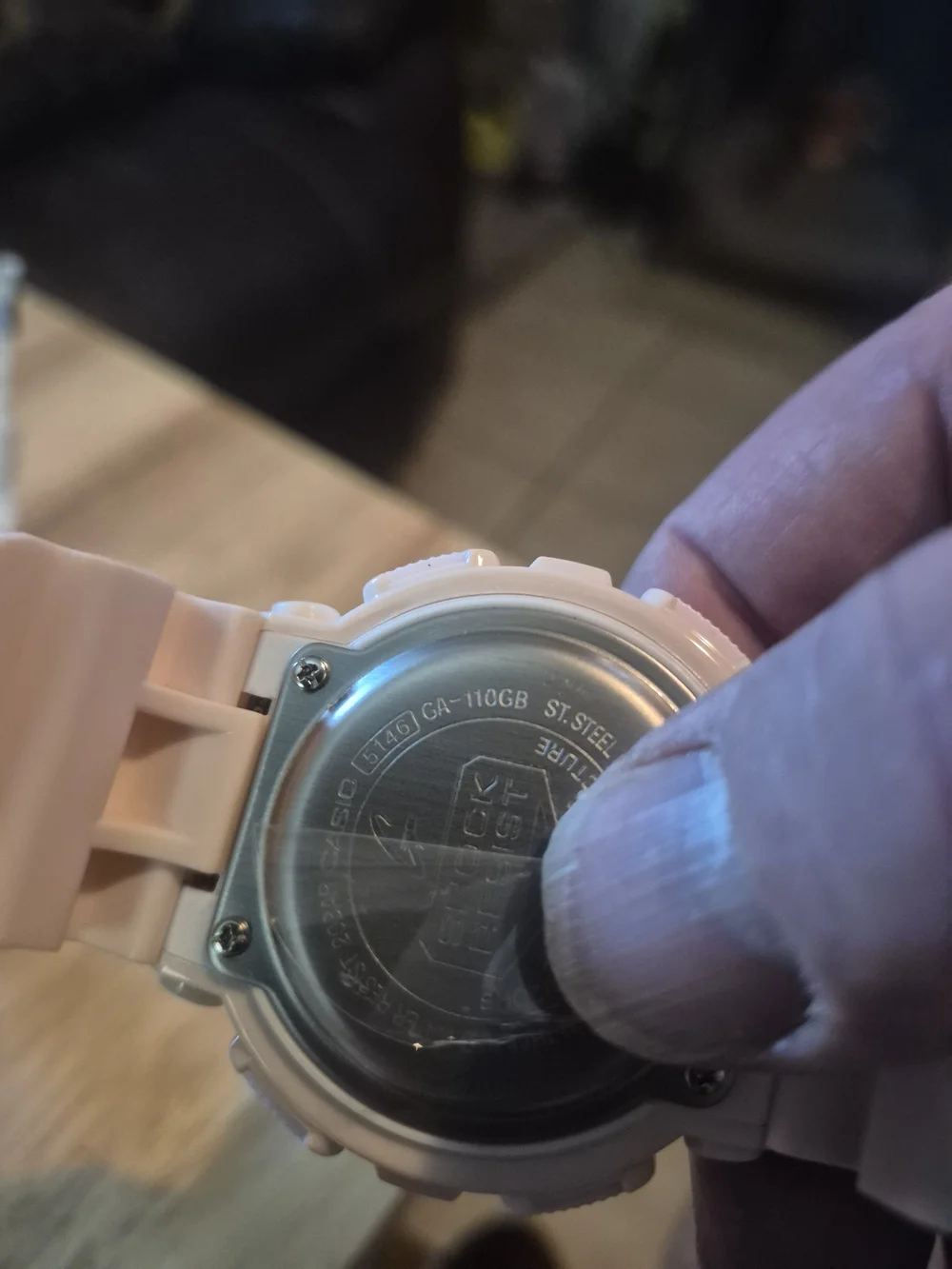 G-SHOCK Pink and Rose Gold Sport Watch - Durable Digital-Analog Wearable